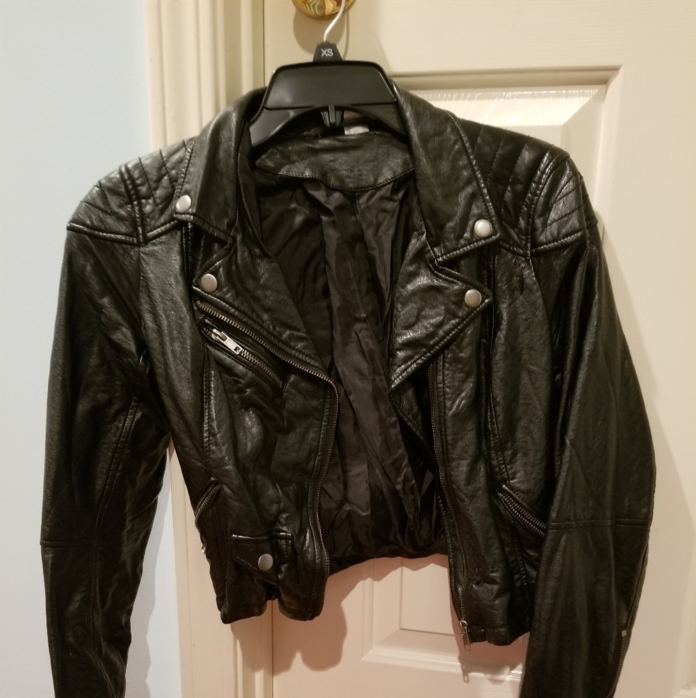 H&M Faux Leather Jacket